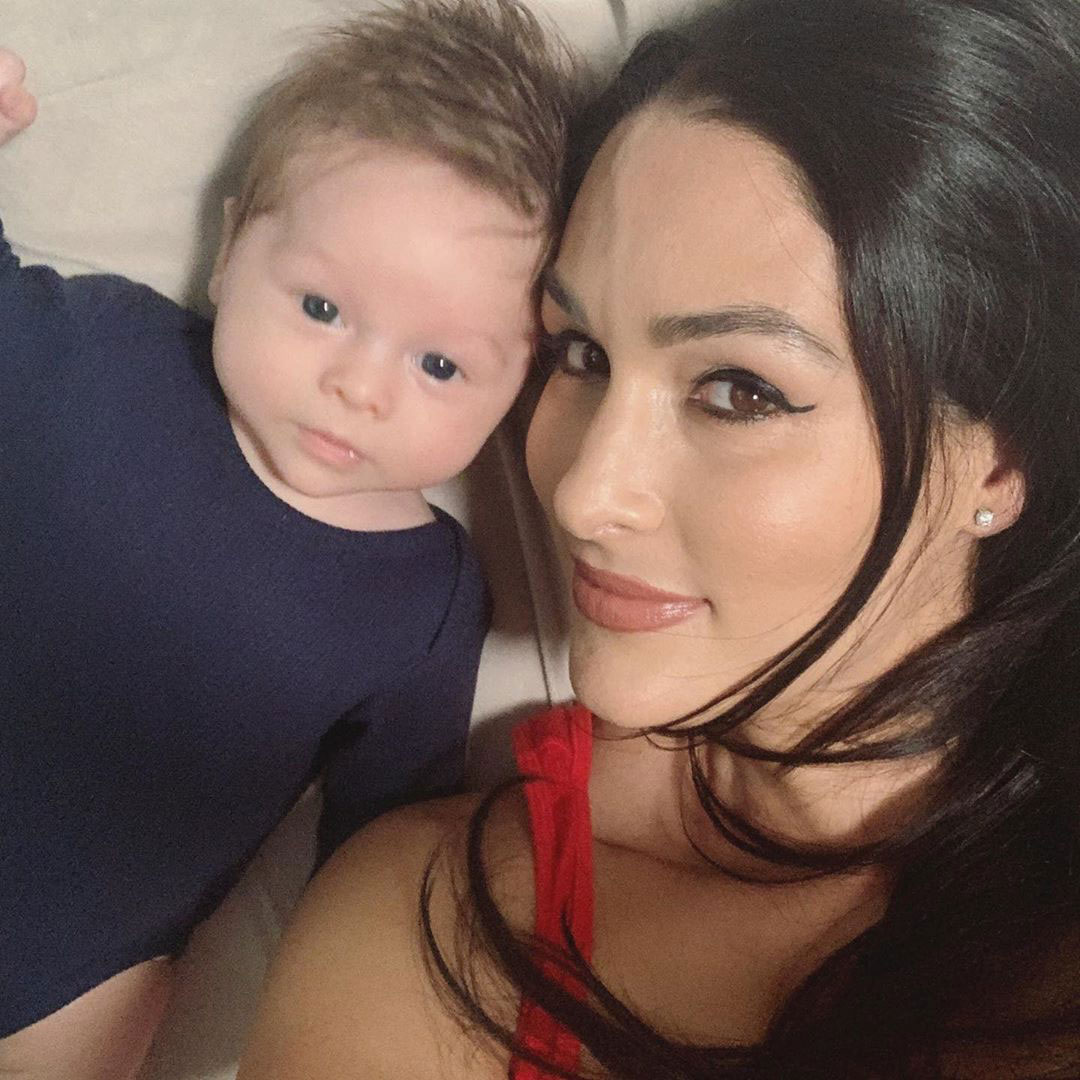 Nikki Bella Instagram Matteo Selfie King and Queen