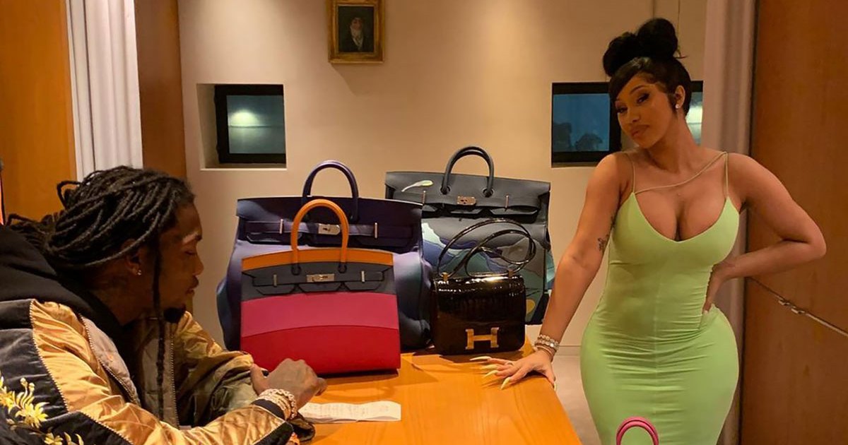 Cardi B Defends Offset Buying Birkin Bag for Kulture
