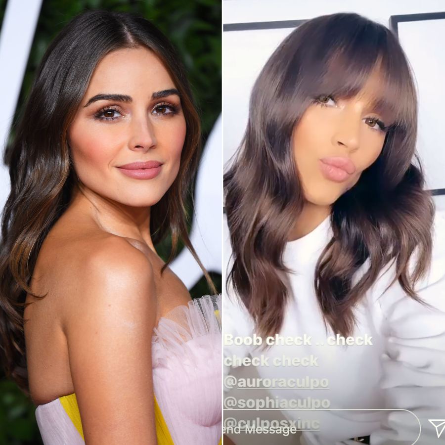 Olivia Culpo Debuts the Chicest Bangs