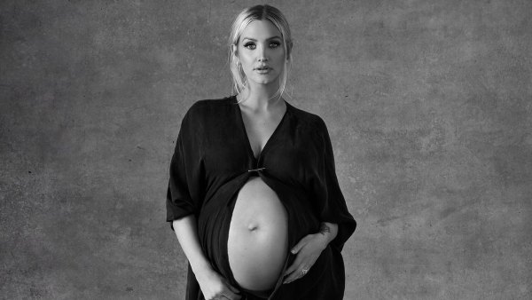 Pregnant Ashlee Simpson Cradles Bare Baby Bump in Stunning Maternity Shoot