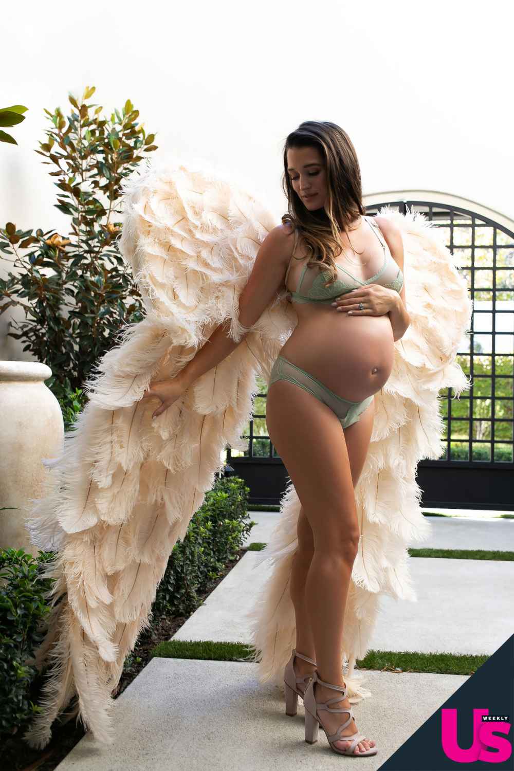 Pregnant Jade Roper Wears Wings in Stunning Maternity Shoot Ahead of 3rd Child