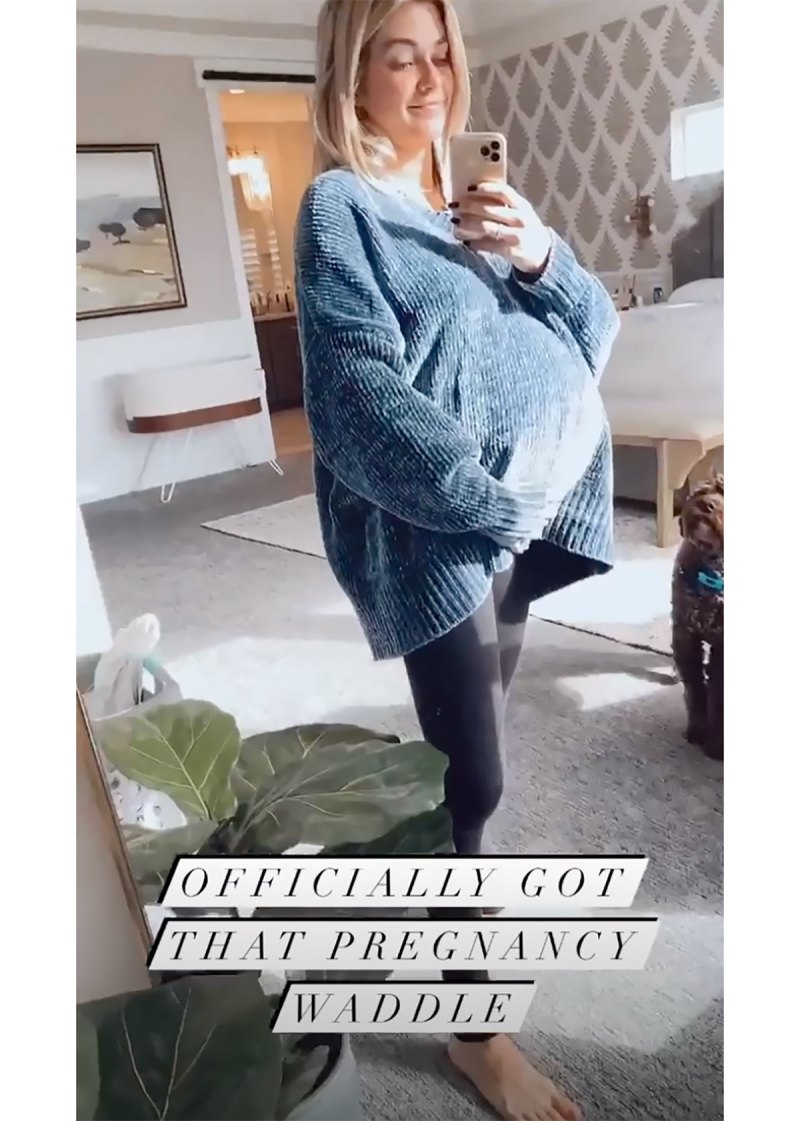 DWTS’ Lindsay Arnold Shows ‘Pregnancy Waddle’ Ahead of 1st Child