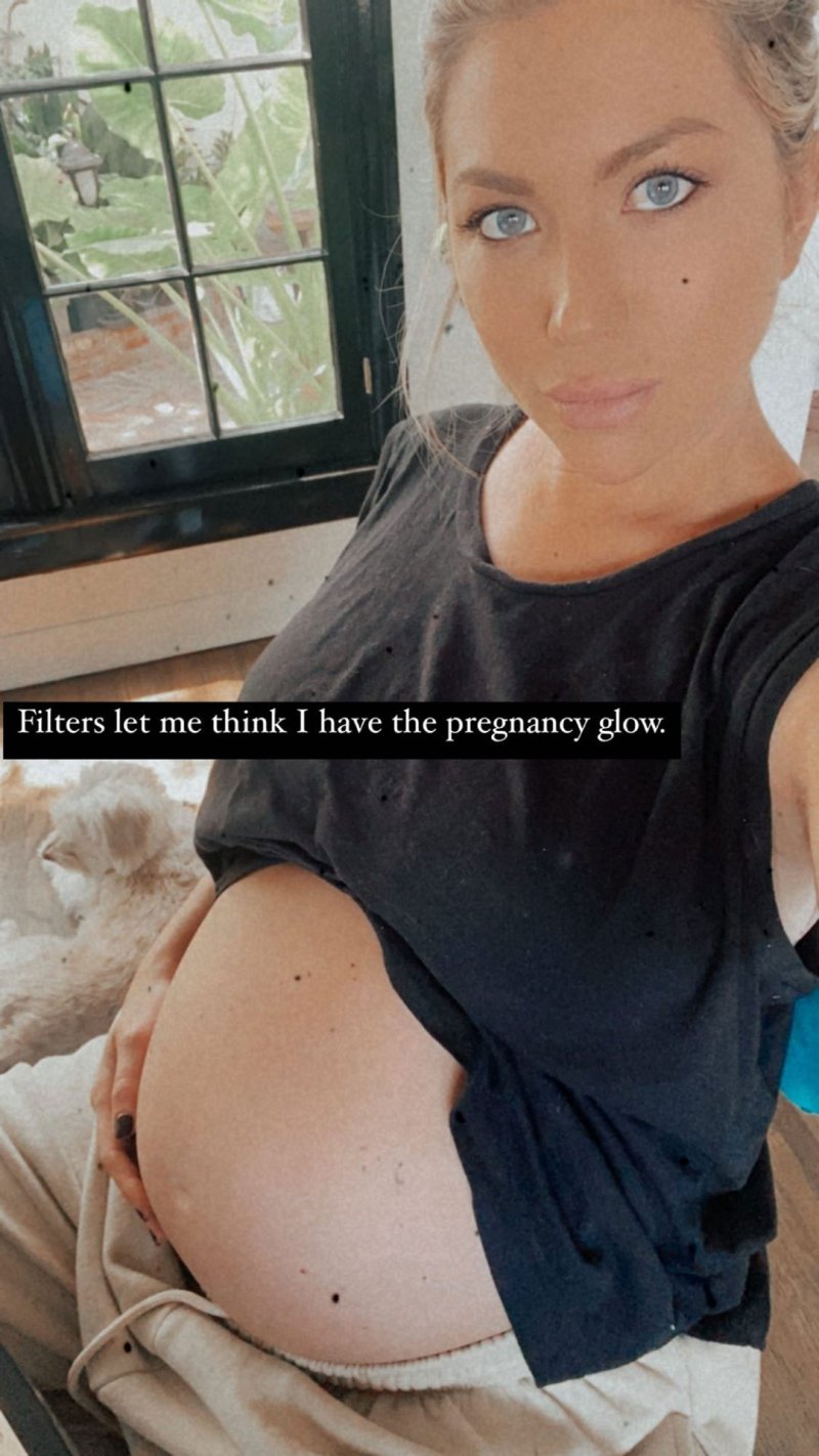 Pregnant Stassi Schroeder Pregnancy Glow