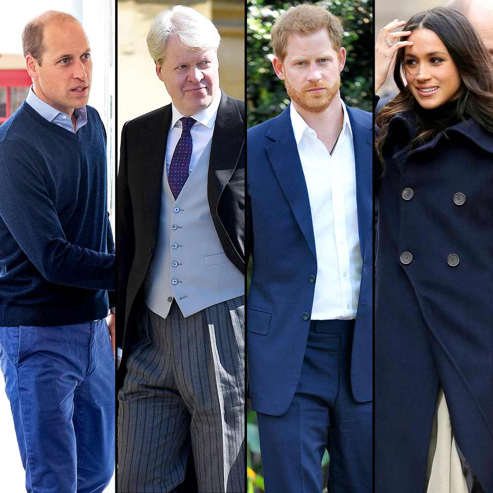 Prince William Enlisted Uncle Charles Spencer Talk to Prince Harry About Meghan Markle