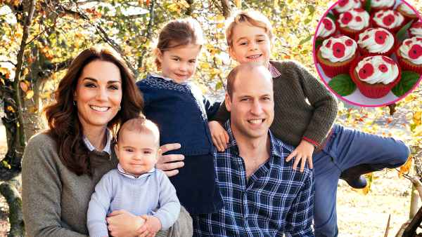 Prince William Kate Kids Bake Cupcakes Local Charity