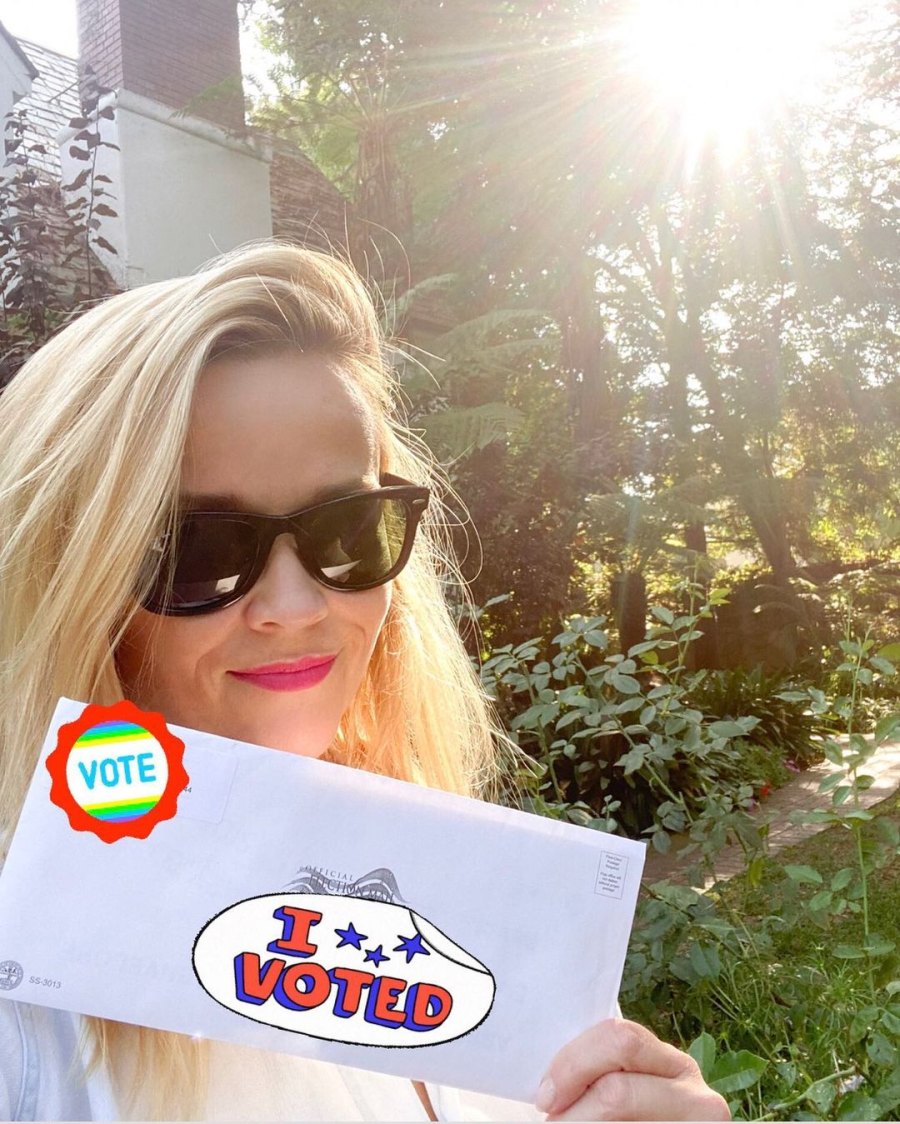 Reese Witherspoon voted