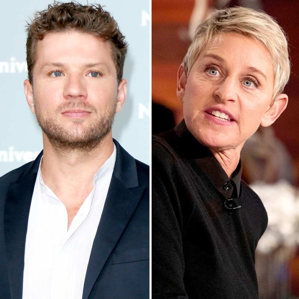 Ryan Phillippe Takes a Jab at Ellen DeGeneres After Rumors She Is Mean 1