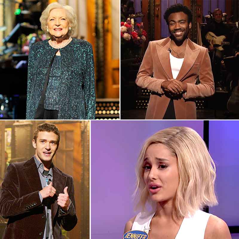 SNL hosts through the years