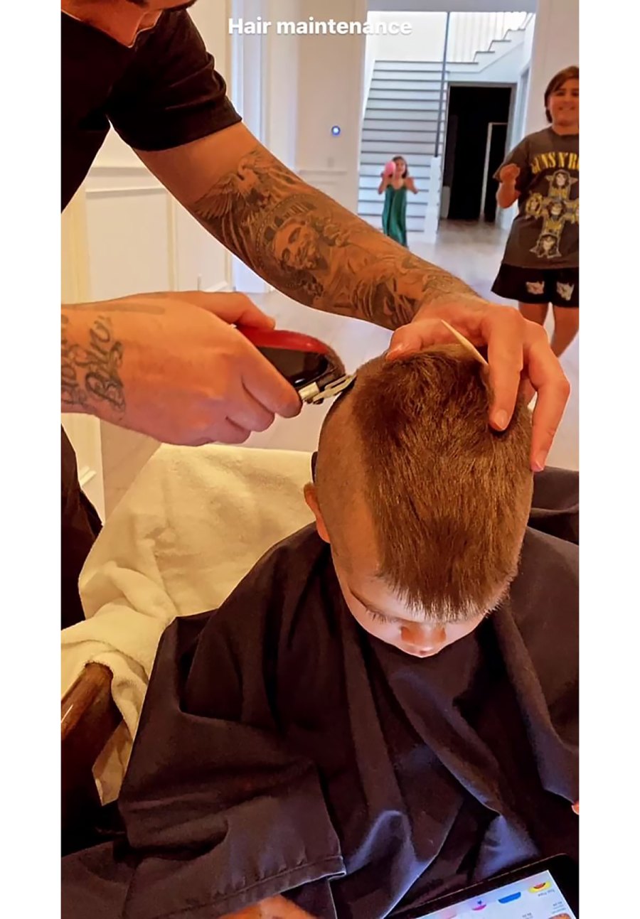 Scott Disick Debuts Son Reign’s Mohawk 2 Months After Shaving Head
