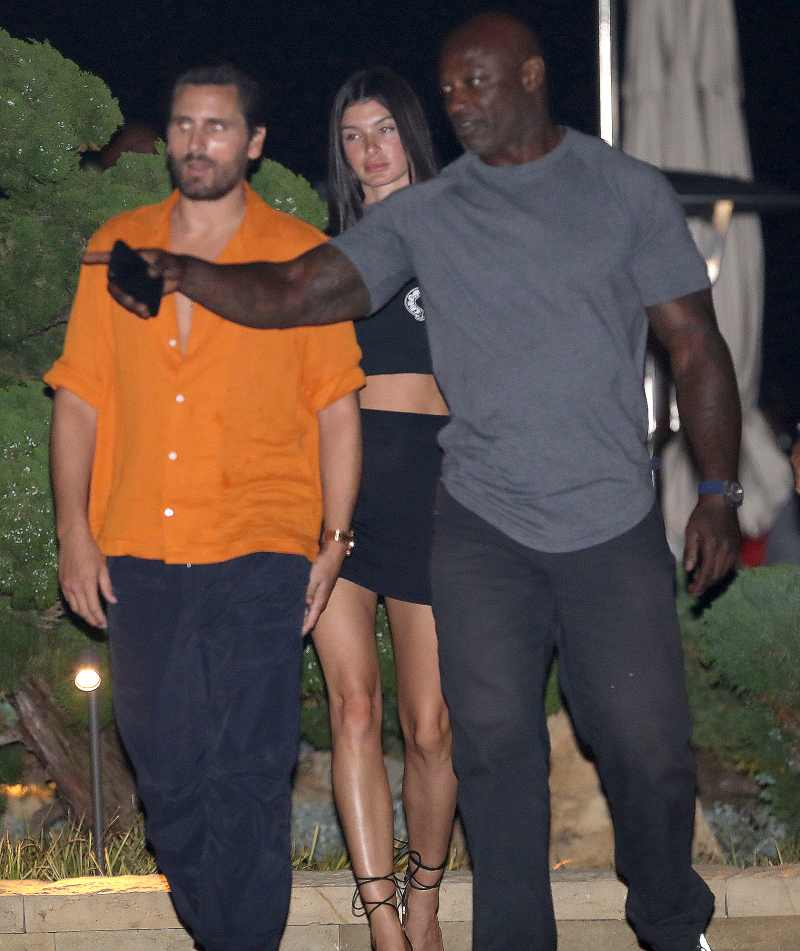Scott Disick Spotted at Dinner With Model Bella Banos