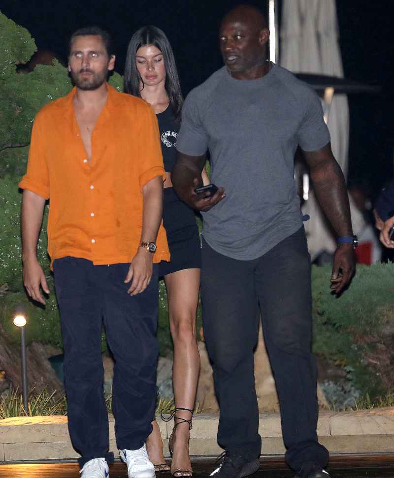 Scott Disick Spotted at Dinner With Model Bella Banos