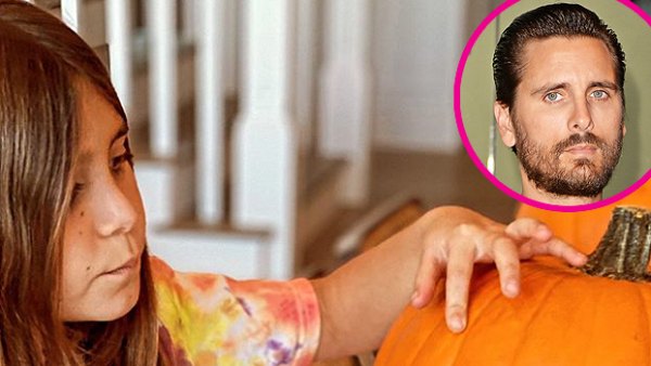 Scott Disick and More Celeb Parents Carving Pumpkins With Kids p