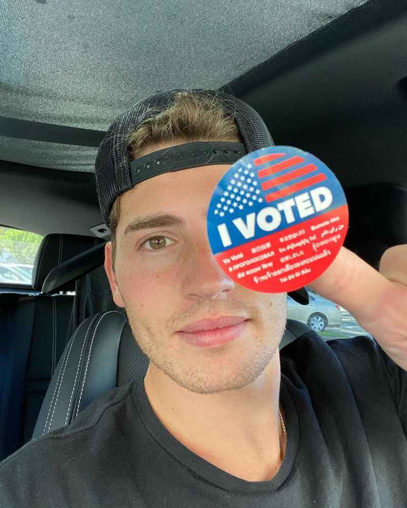 Gregg Sulkin Stars Vote in 2020 Election See the Photos