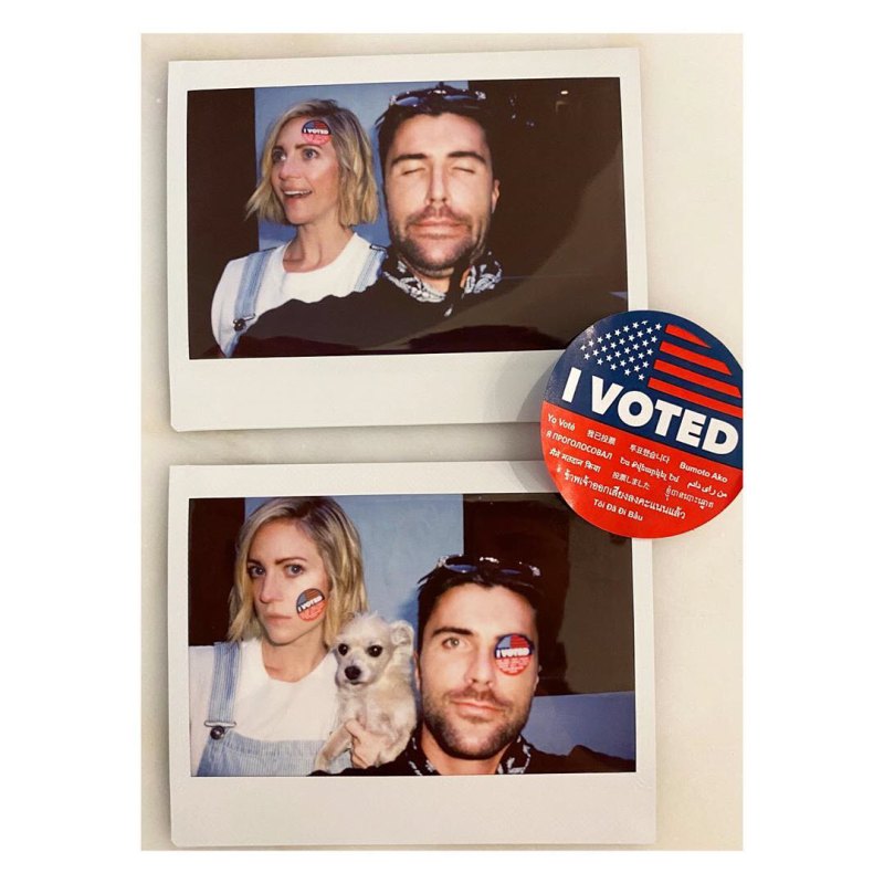 Stars Voting Elections Brittany Snow