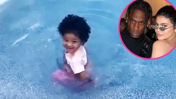 Kylie Jenner Travis Scott Daughter Stormi Fully Swims New Video