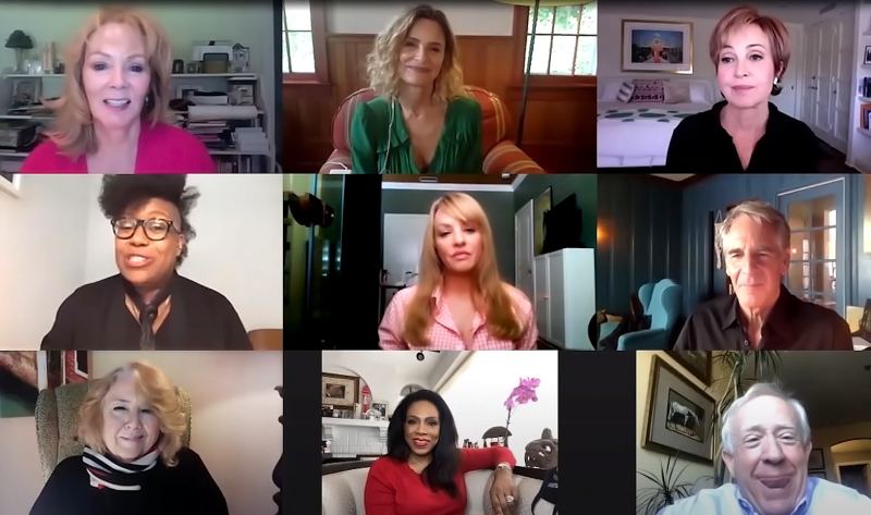 The Designing Women Cast Reunites Over Video Amid COVID-19
