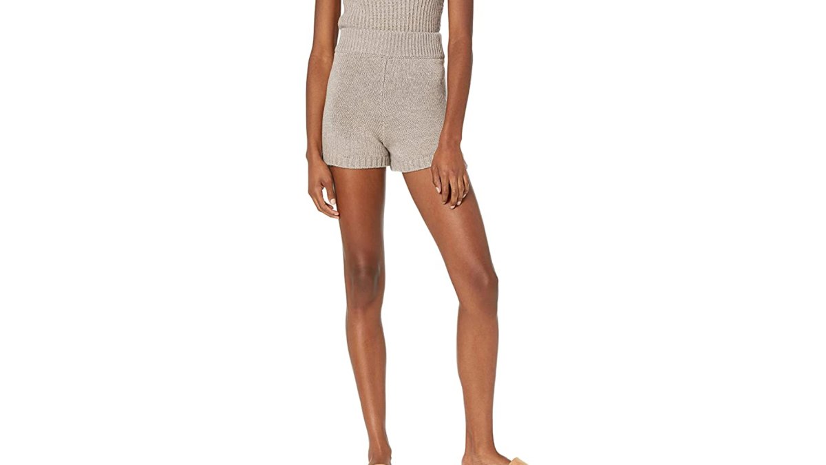 The Drop Women's Adrienne Pull-on Sweater Knit Short