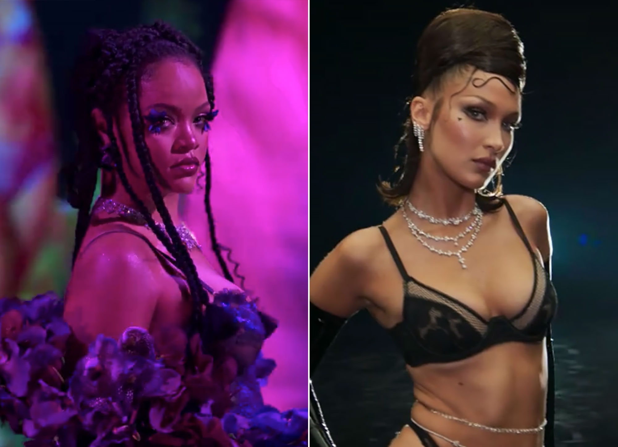 Rihanna, Bella Hadid and More Stars at Savage x Fenty Vol. 2 Show