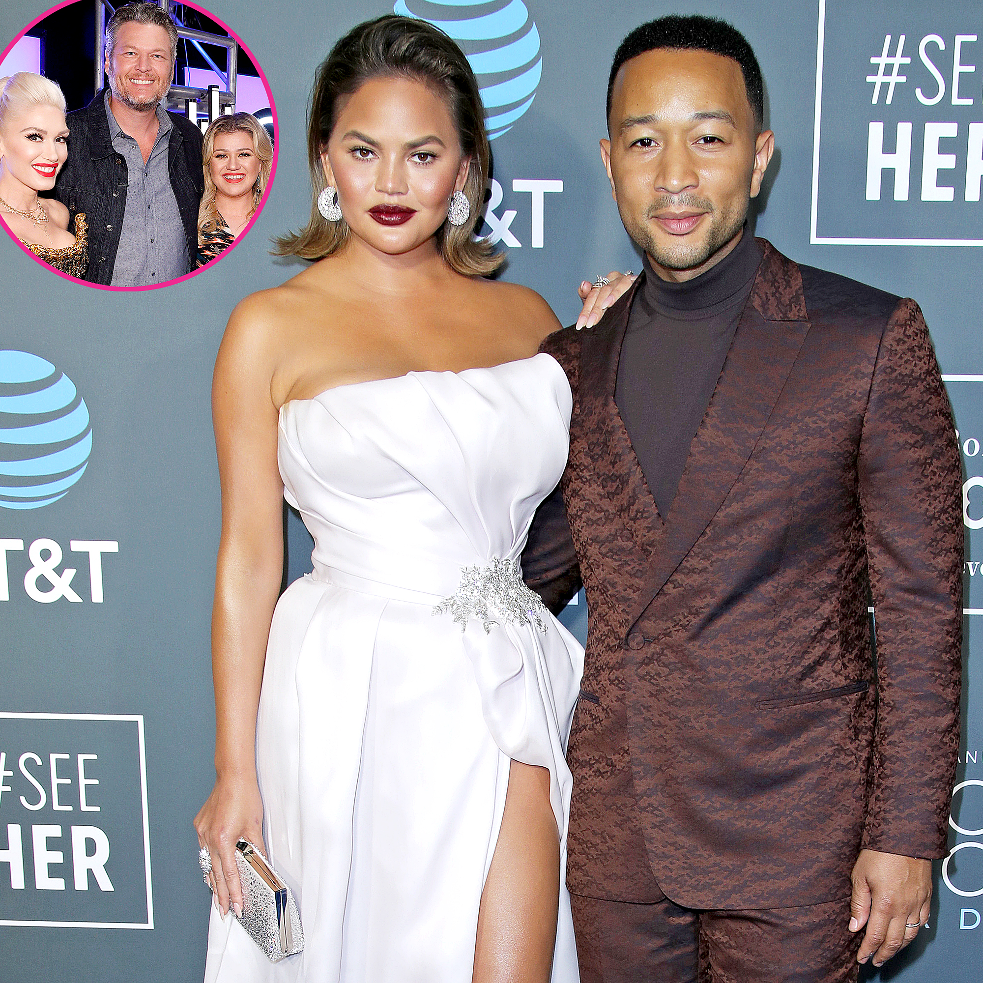 The Voice Cast Is Rallying Around Chrissy Teigen John Legend After They Lose Baby No 3