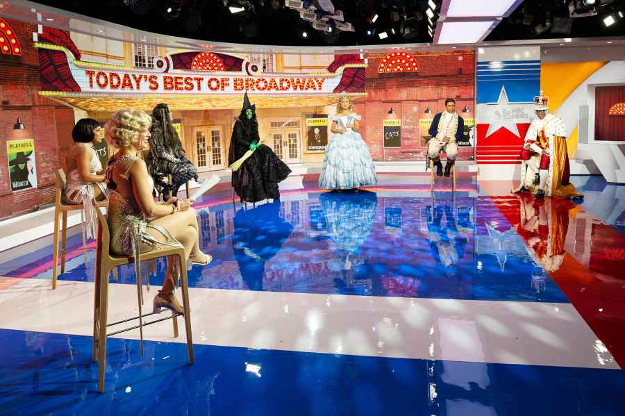 Today Show Cohosts Reopen Broadway for a Morning With Theatrical Halloween Costumes