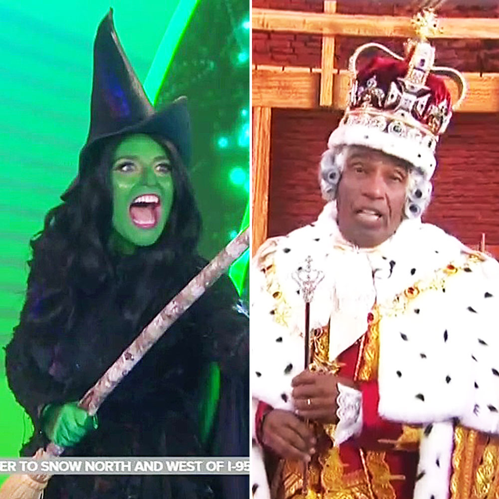 Today Show Cohosts Reopen Broadway for a Morning With Theatrical Halloween Costumes
