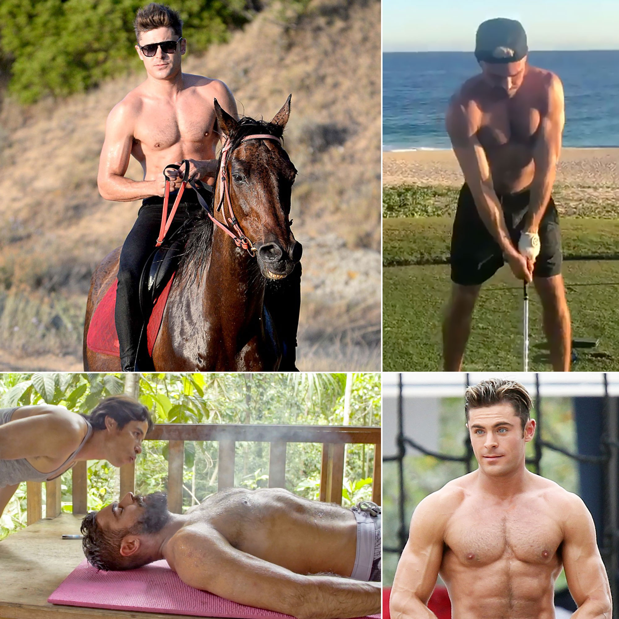 Zac Efrons Hottest Moments Over the Years Photos
