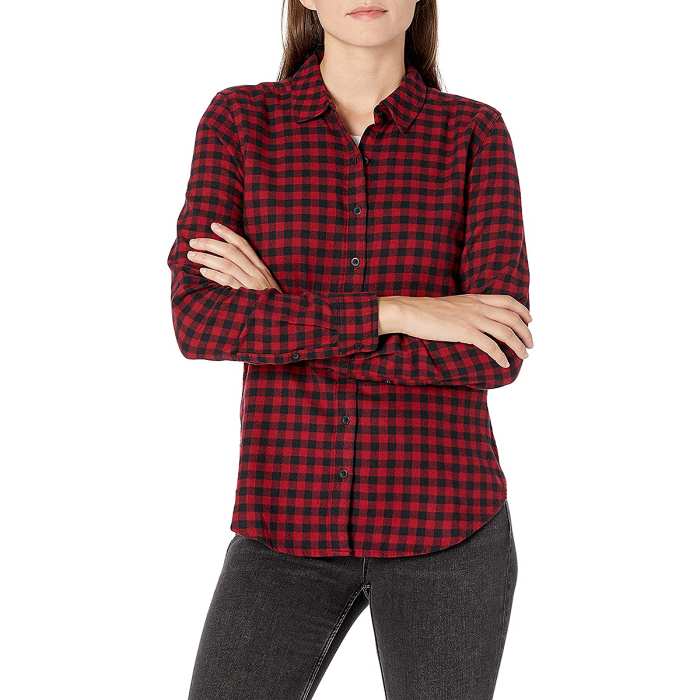 Goodthreads Flannel Slim Fit Long-Sleeve Shirt