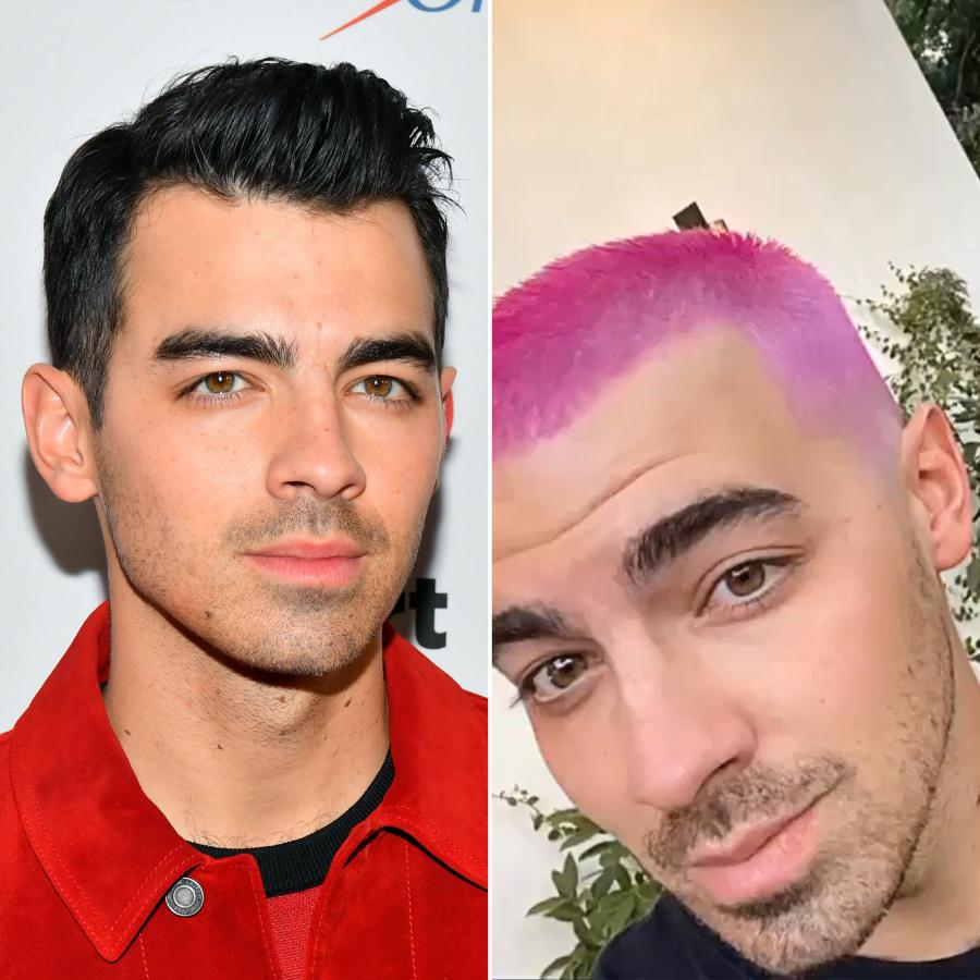 Joe Jonas The Best Celebrity Hair Transformations of 2020