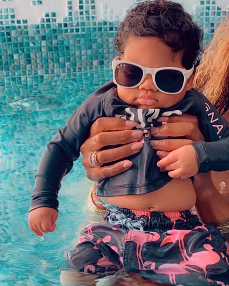 Summer Swimming! Ciara’s Son Win, More Celeb Kids Playing in Pools