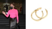 PAVOI 14K Gold-Plated Hoop Earrings