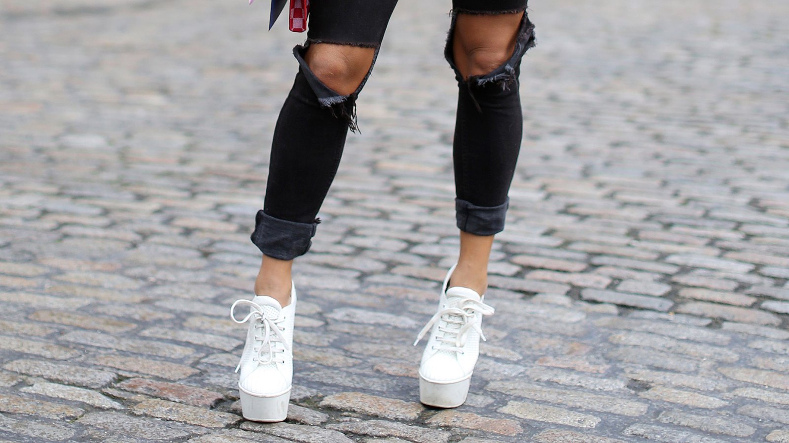 How to Style Platform Sneakers