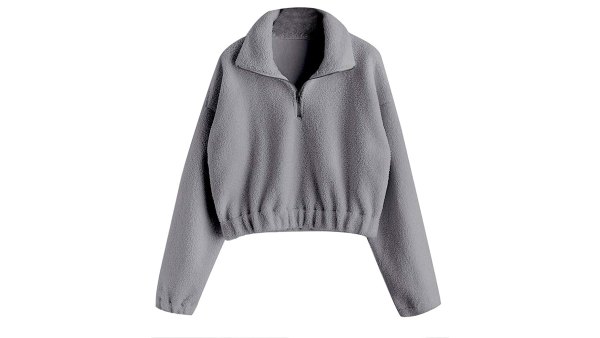 ZAFUL Faux Fur Pullover