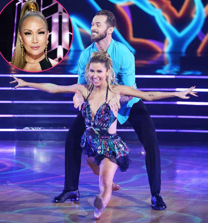 Carrie Ann Inaba Kaitlyn Bristowe and Artem Chigvintsev Biggest Dancing With the Stars Controversies Through the Years