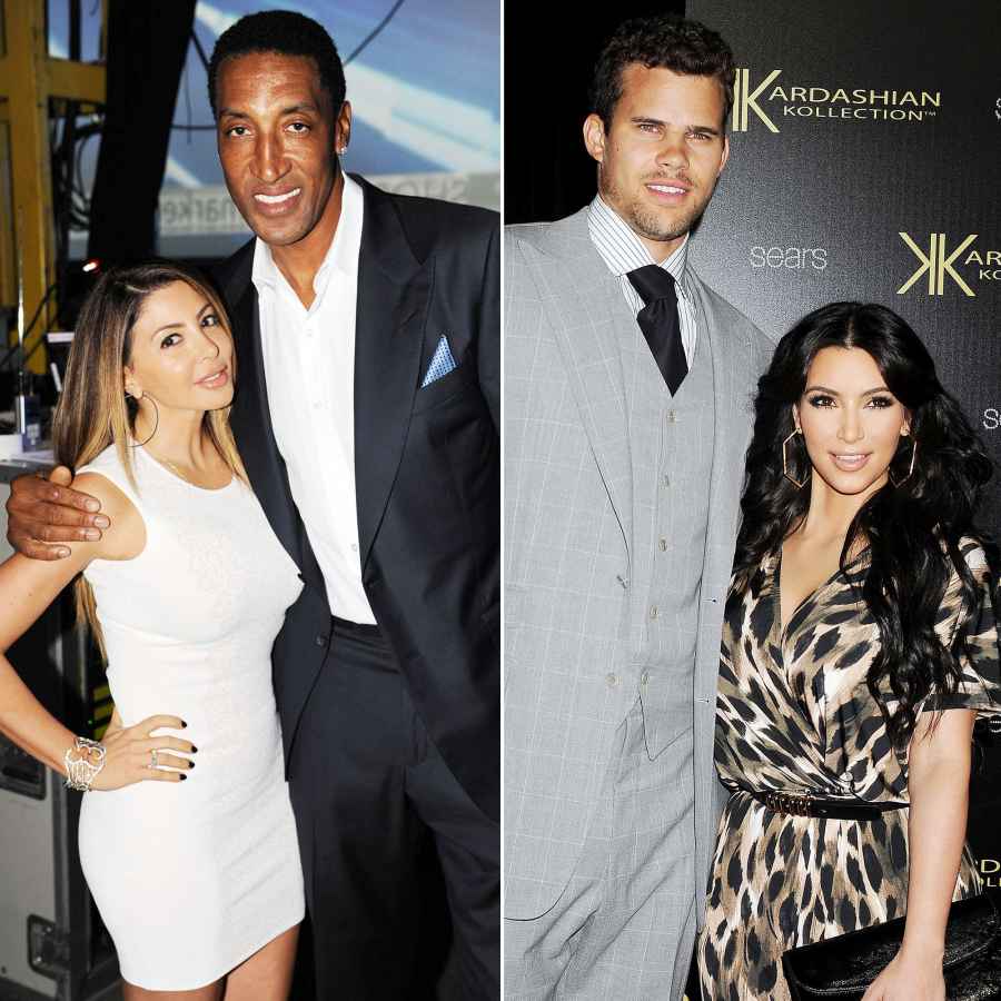 Larsa Pippen Scottie Pippen Kris Humphries and Kim Kardashian Larsa Pippen Breaks Silence on Kardashian Falling Out