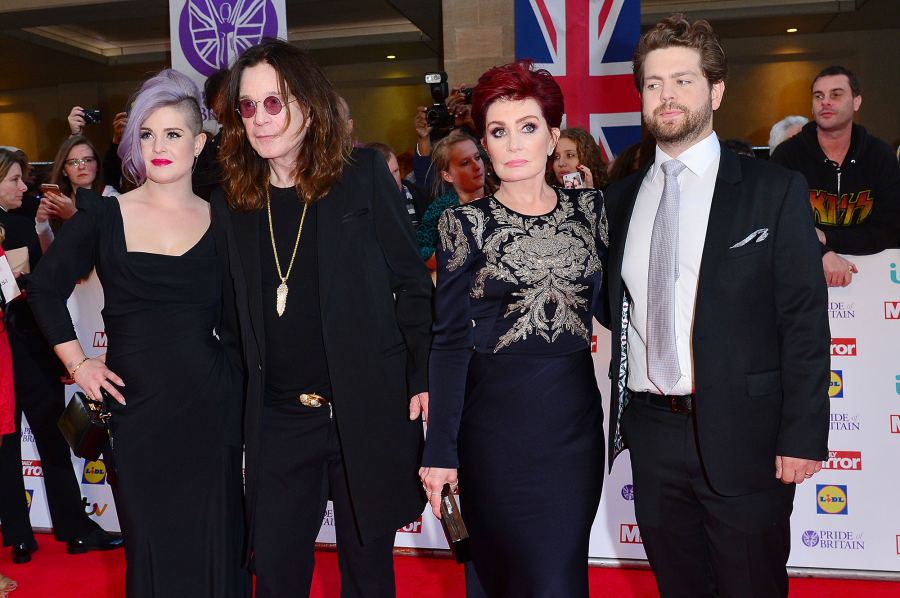 2015 Britain Awards Kelly Osbourne Ozzy Osbourne Sharon Osbourne and Jack Osbourne Osbournes Family Album