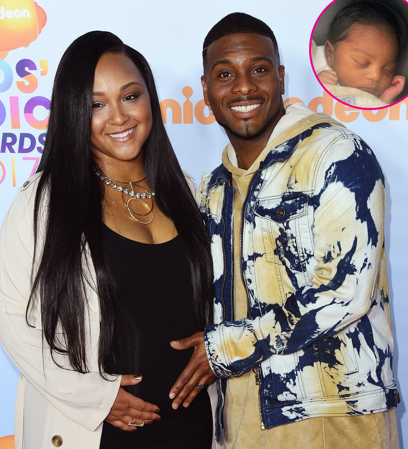 Asia Lee and Kel Mitchell baby