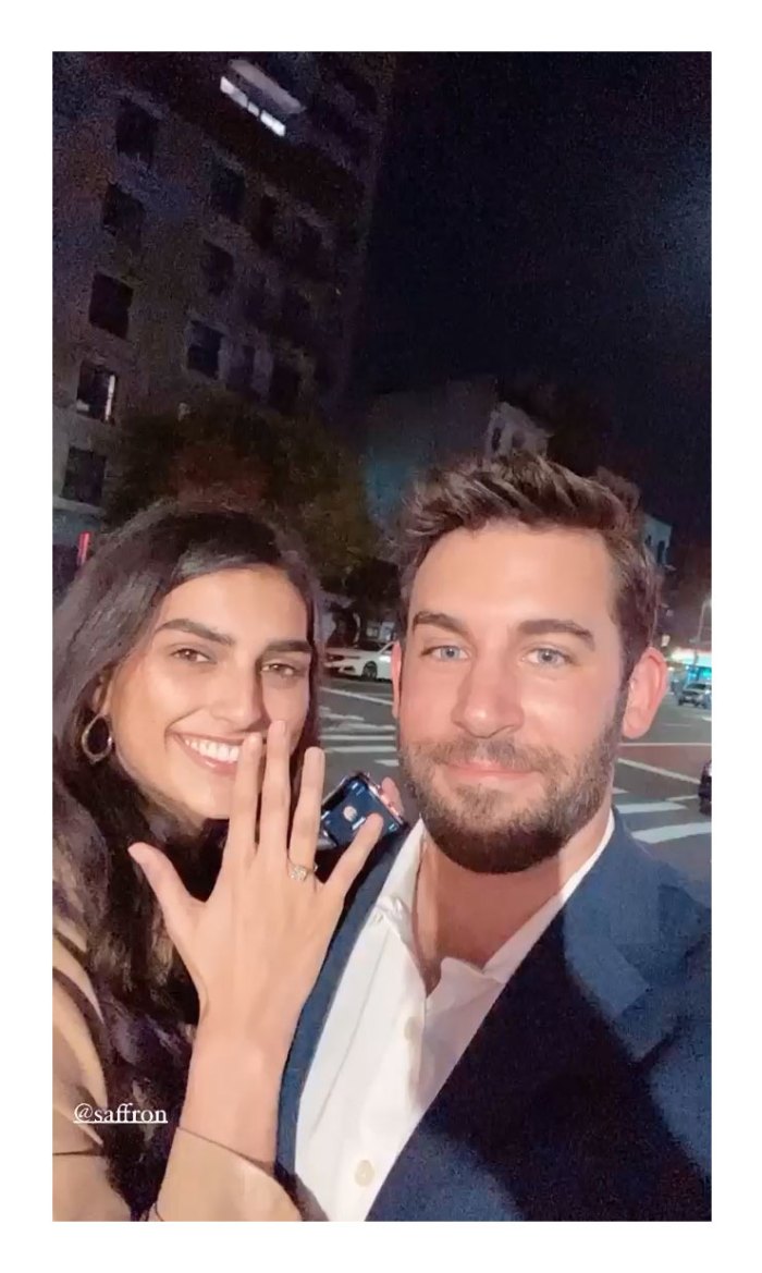 Bachelor in Paradise Derek Peth Is Engaged to Model Saffron Vadher