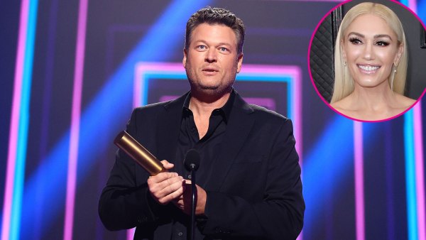 Blake Shelton Gives Sweet Shout Out to Fiancee Gwen Stefani E! People's Choice Awards 2020