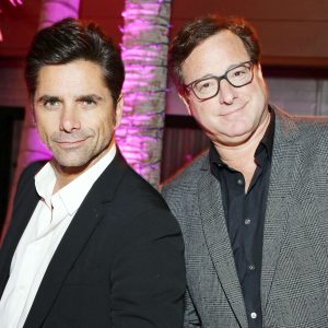John Stamos and Bob Saget in 2016 Bob Saget Shares How John Stamos Helped Him Prepare for The Masked Singer