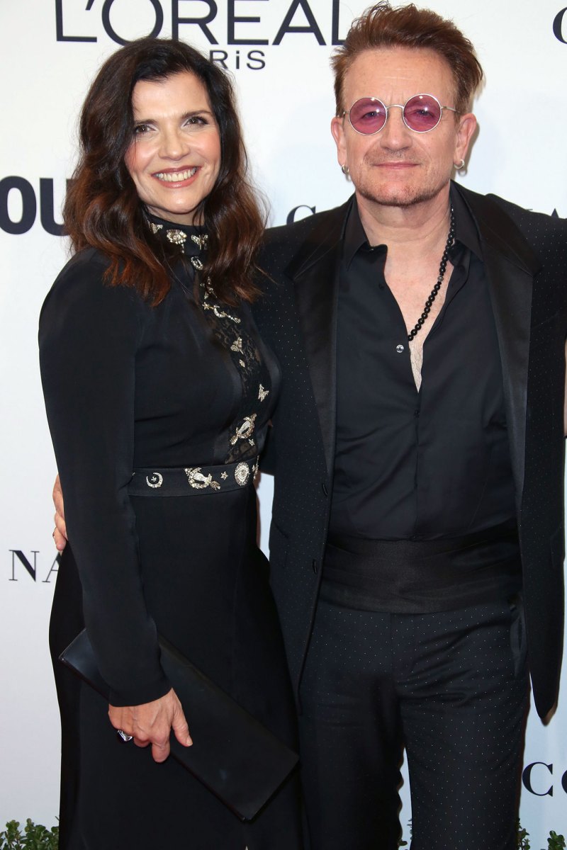 Bono and Ali Hewson Celebrity Couples Who Are High School Sweethearts