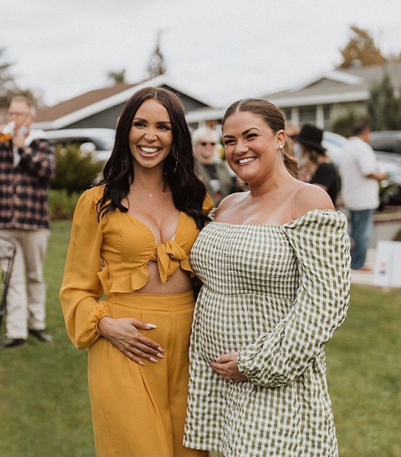 Brittany Cartwright and Scheana Shay baby bump