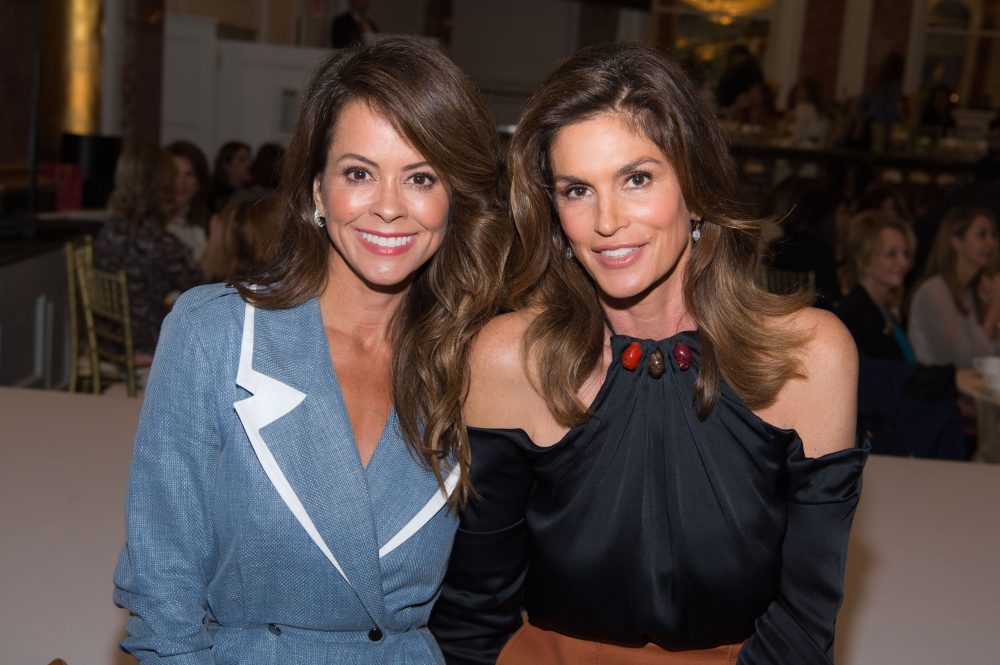 Brooke Burke and Cindy Crawford