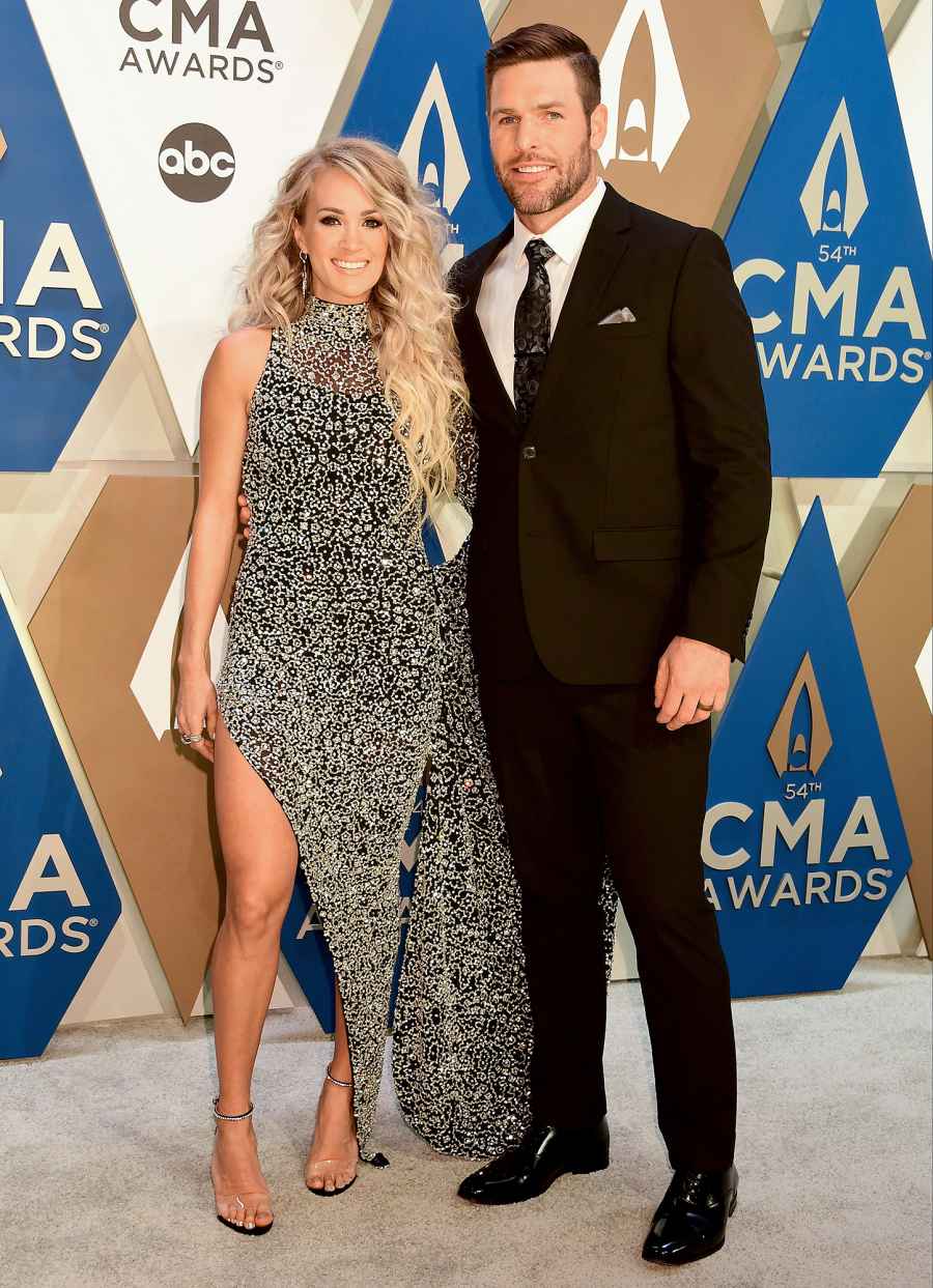 CARRIE UNDERWOOD MIKE FISHER CMA Awards 2020