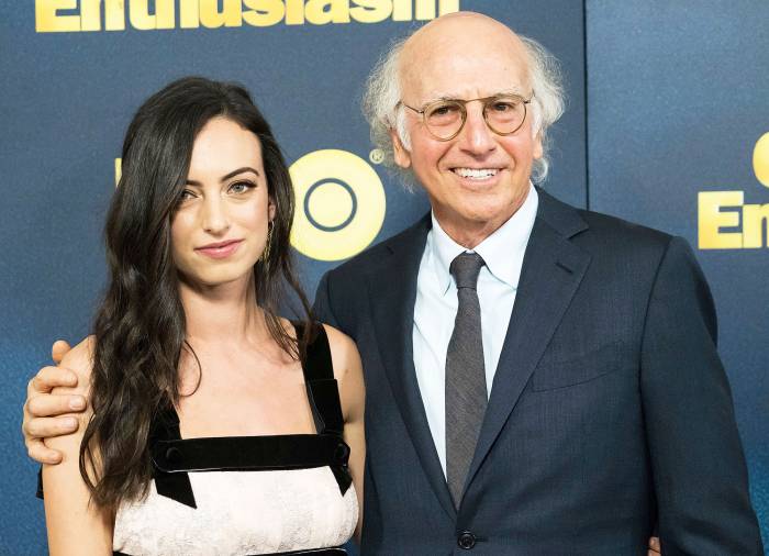Cazzie David and Larry David Cazzie David Recalls Shaking Uncontrollably in Dad Larry David Arms After Pete Davidson Moved on With Ariana Grande