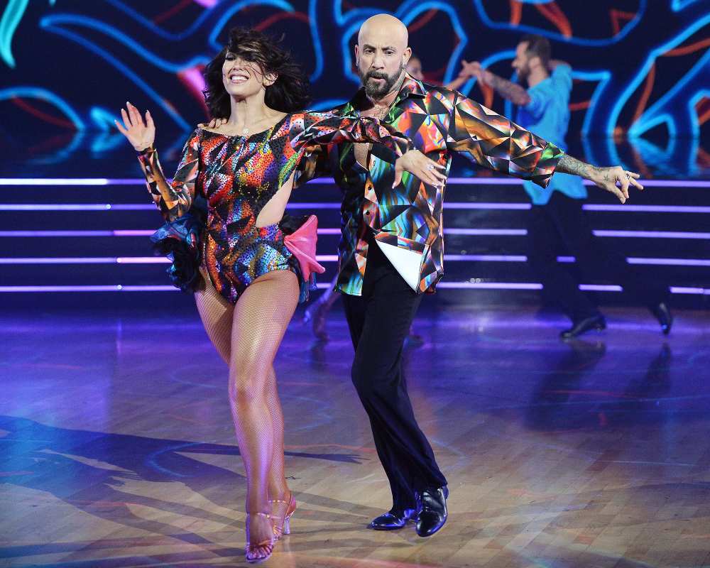 Cheryl Burke and AJ McLean Connect Over Sobriety During Emotional Dancing With The Stars Episode