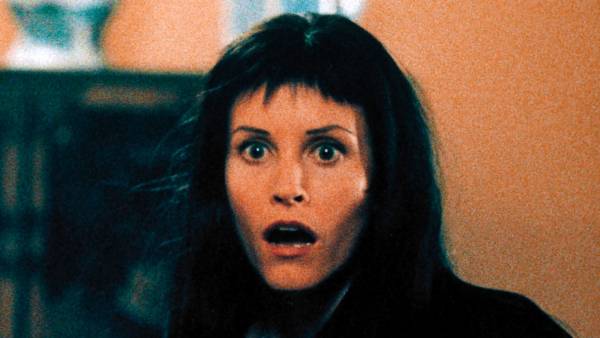 Courtney Cox Makes Fun of 'Scream' Bangs in a Hilarious Halloween Costume