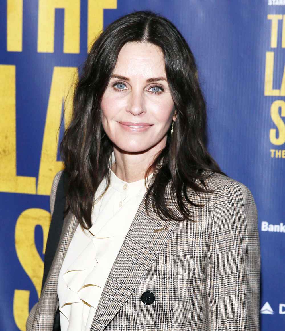 Courteney Cox attends The Last Ship musical Courteney Cox Shares Snap of Microbladed Brows and Stars Cannot Get Enough