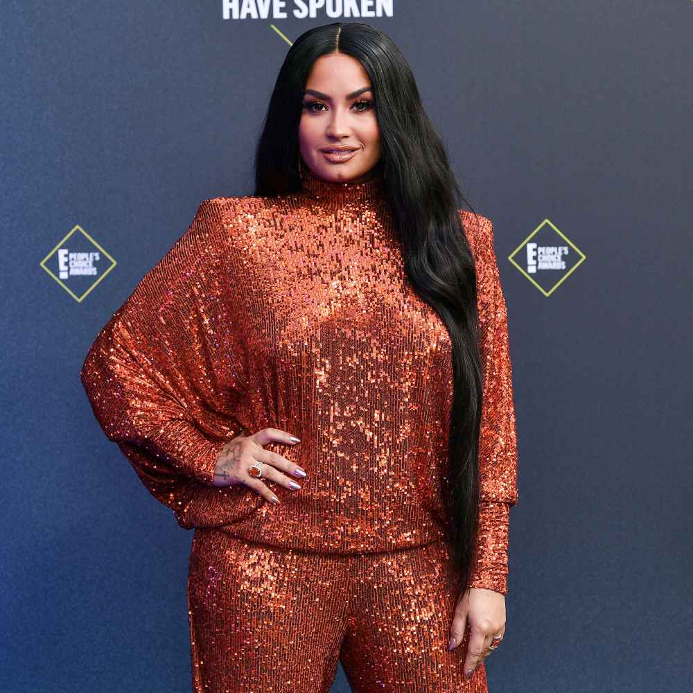 Demi Lovato Jokes About Former Max Ehrich Engagement While Hosting PCAs 2020