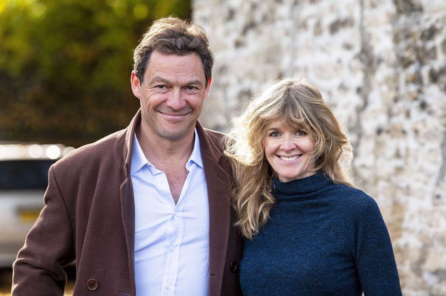 Dominic West and Wife Catherine Fitzgerald Go for a Run Together After Lily James Scandal