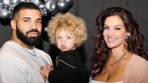 Drake and Sophie Brussaux Son Adonis Yoga With Mom Sophie Brussaux